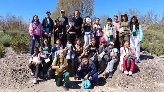 Regresa a Vera 'Conoce tu entorno' para acercar el Salar de los Canos a los escolares