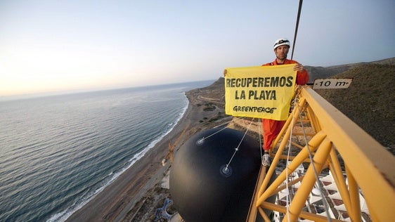 Greenpeace urge al TSJA la ejecución directa del fallo para anular la licencia de El Algarrobico