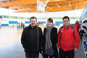 La diputada de Deportes y el alcalde de Pulpí dan inicio a los Juegos Deportivos Provinciales