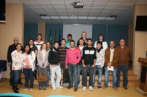 Un grupo de alumnos de Secundaria del IES Mar Serena de Pulpí visitan el Hospital La Inmaculada de Huércal-Overa