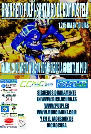 Reto Pulpí-Santiago de Compostela en bici de montaña, 1.215 kilómetros en 10 días