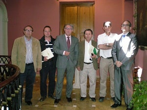 Empresarios del sector minero andaluz traslada sus preocupaciones al diputado y alcalde Jesús Caicedo