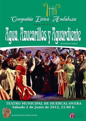 El Teatro Municipal huercalense acoge el gran espectáculo de Zarzuela ‘Agua, Azucarillos y Aguardiente’