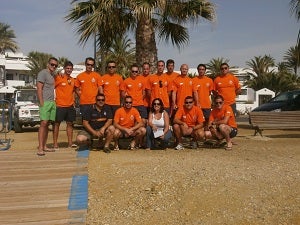 Puesta en marcha de los módulos de socorro en las playas de Mojácar