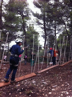 Diputación organiza una Jornada Multiaventura para 45 jóvenes de Levante-Los Vélez