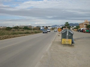 Diputación inicia las obras en el puente de la AL-7107 entre Pueblo Laguna y Puerto Rey en Vera