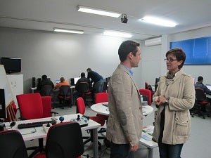 Valverde en Huércal-Overa: «Cada vez más, las mujeres se ‘autoemplean’»