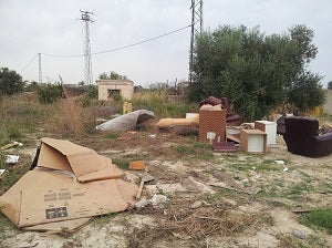 IU en Turre pide al Ayuntamiento que actúe contra vertederos incontrolados