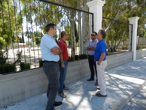 Reparado el muro del Instituto Cura Valera, que corría peligro de caer