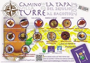 Turre inicia mañana su II Camino de la Tapa