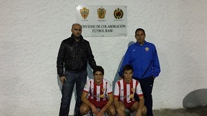 Los jóvenes huercalenses Adrian Carrillo y Ruben Ponce firman por la U.D. Almería