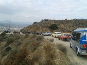El Club de Clásicos Baria visita Huércal-Overa con 35 automóviles