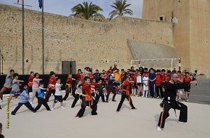 Cientos de participantes en el I Día del Deporte cuevano