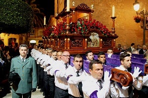 Solemnidad y Sentimiento Cofrade en la Noche del Viernes Santo, la noche grande de la Semana Santa de Pulpí