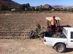 El huerto social de Mojácar ya está preparado para empezar la plantación