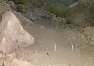El club ciclista Indalbike advierte de 'trampas' con púas en un sendero de Huércal-Overa