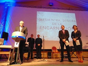 300 personas se dan cita en la cena pro restauración de la iglesia de Vera