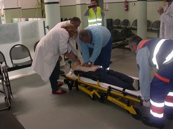 Los centros médicos de Pulpí y Vera  evalúan sus planes de emergencias
