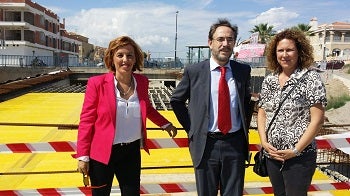 El acceso soterrado al Puerto de Garrucha no estará listo en octubre, a pesar de haberse anunciado eso en mayo