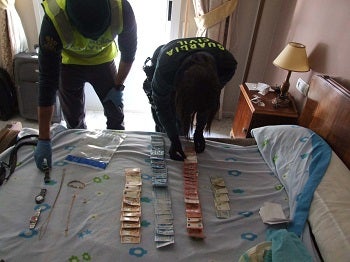 Desmantelan un laboratorio y punto de venta de cocaína en Huércal-Overa