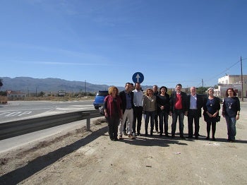 El PSOE exige la construcción inmediata de las dos rotondas de Los Gallardos
