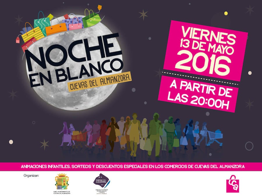 Cuevas vivirá hoy su Noche en Blanco