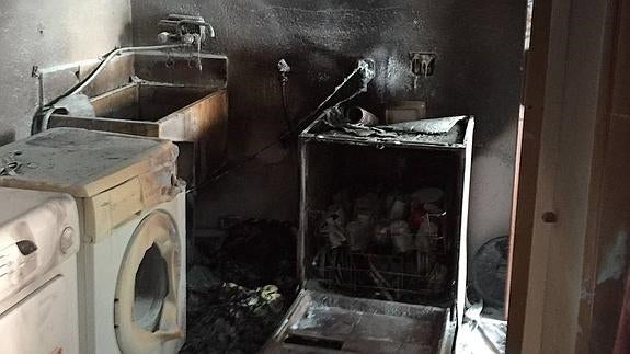 Imagen del interior de la vivienda.