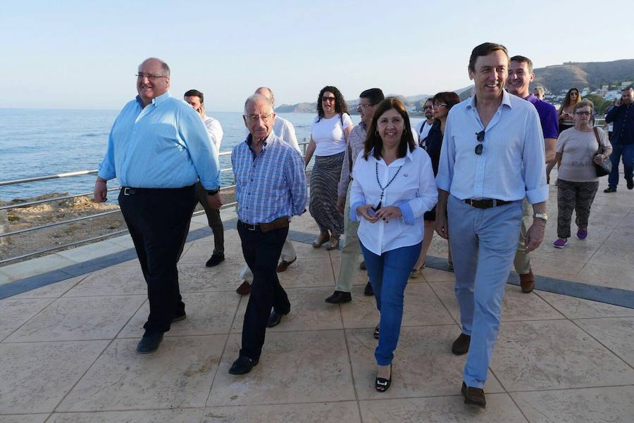 El PSOE de Mojácar lamenta la «inauguración encubierta» del Paseo Marítimo del municipio