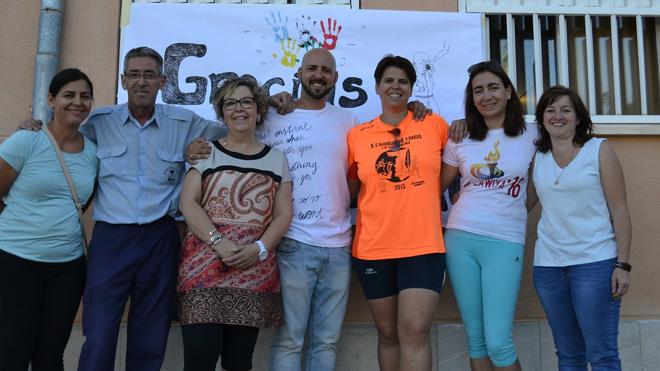 Homenaje a José Alberto Prados del Ampa Aljibe Pizarrín