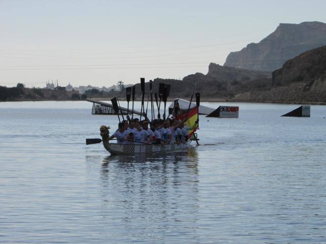 Cuevas entra en el Libro Guinness con el equipo de Dragon Boat