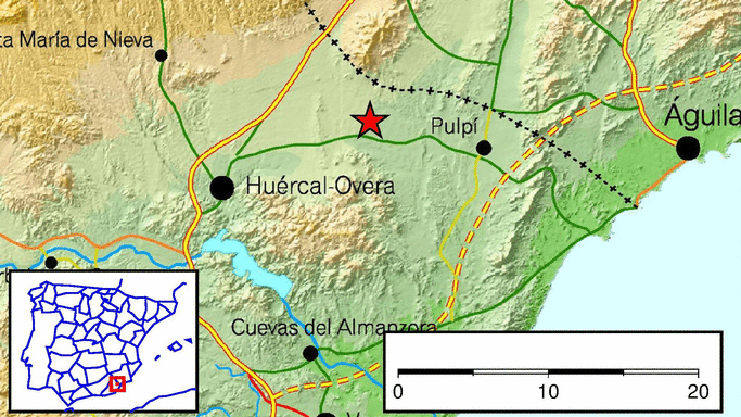 Terremoto en el Levante almeriense