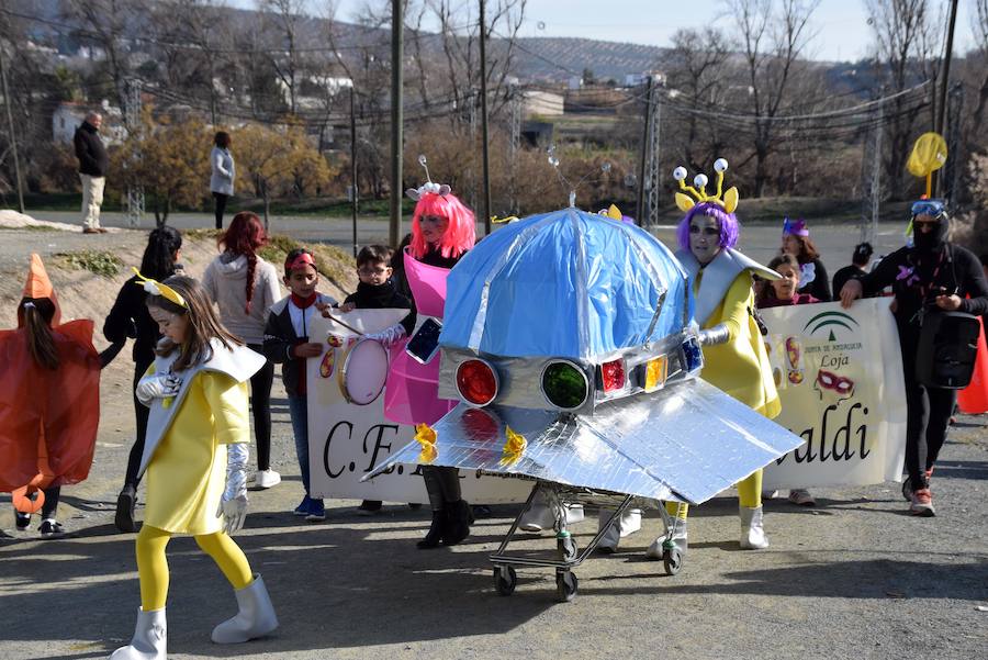 Pasacalles Escolar de Carnaval en Loja