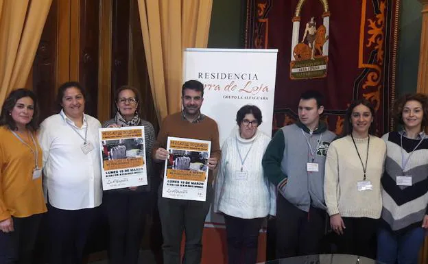 La residencia 'Sierra de Loja' organiza un mercadillo solidario para recoger alimentos 