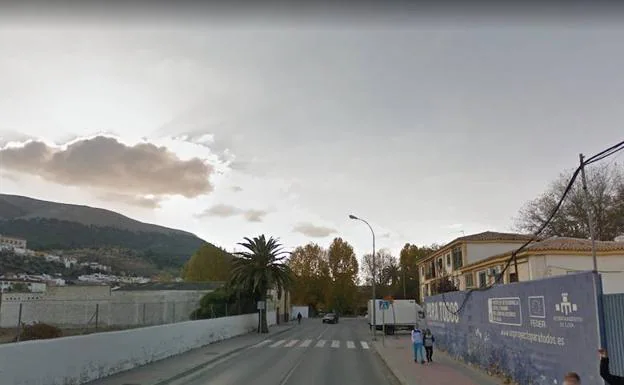 Imagen de la avenida de España de Loja.