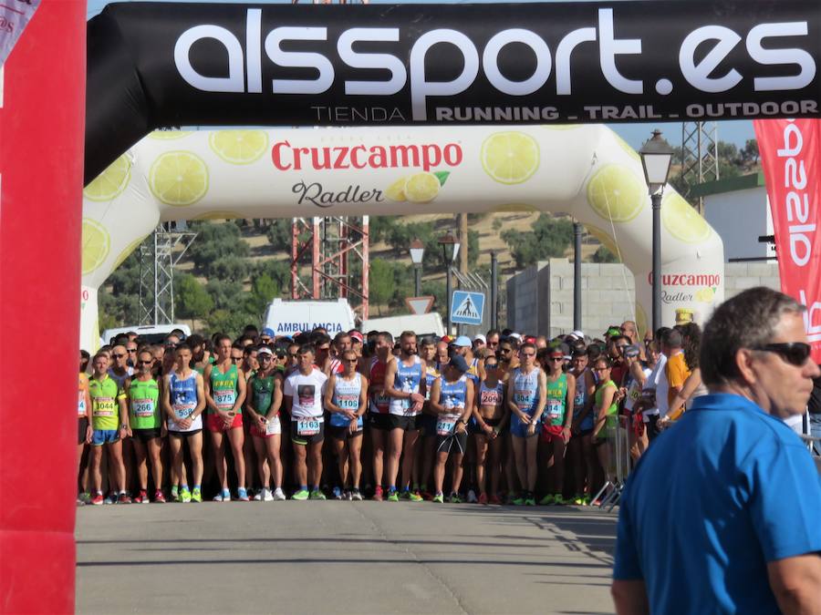 En la penúltima carrera del circuito provincial se han impuesto Cesáreo Ceballos -del Todo Suma- y Mª Dolores Arias -del Bikila-