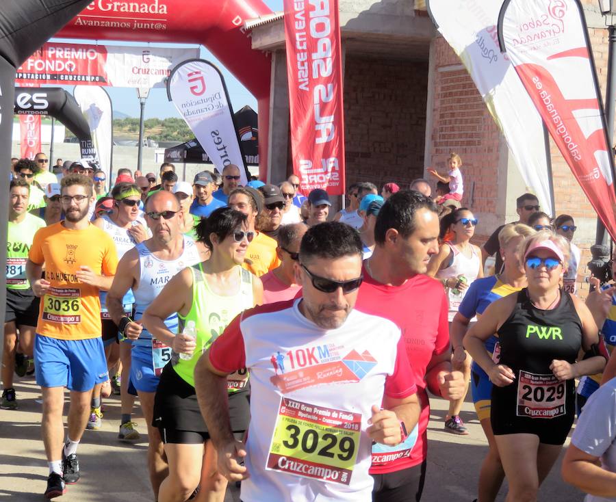 En la penúltima carrera del circuito provincial se han impuesto Cesáreo Ceballos -del Todo Suma- y Mª Dolores Arias -del Bikila-