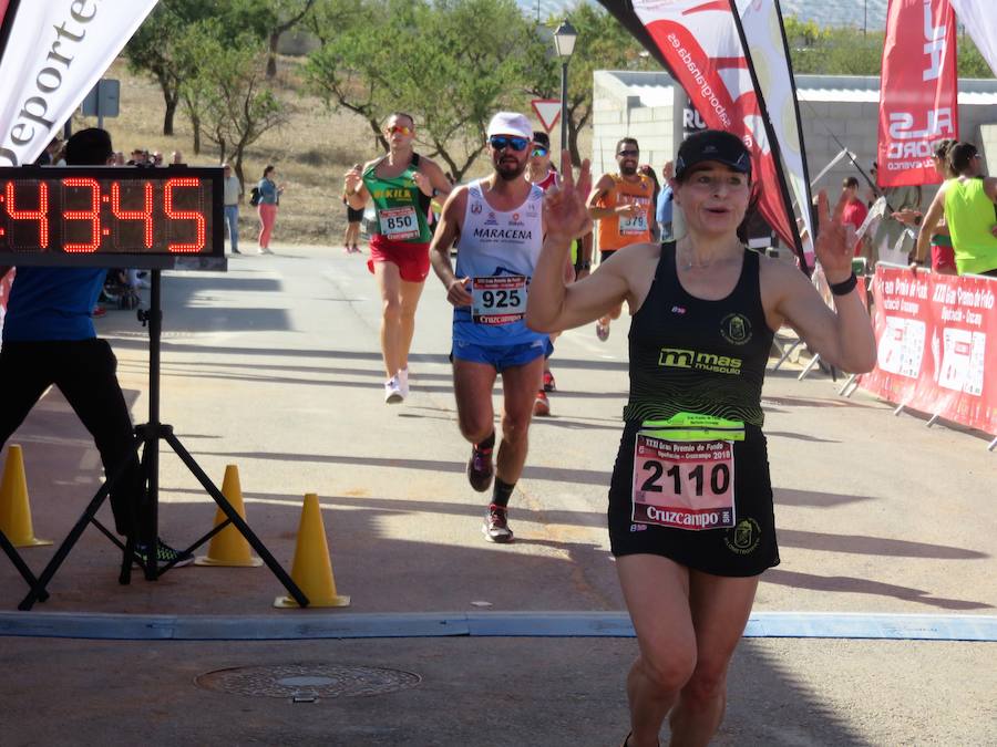 En la penúltima carrera del circuito provincial se han impuesto Cesáreo Ceballos -del Todo Suma- y Mª Dolores Arias -del Bikila-