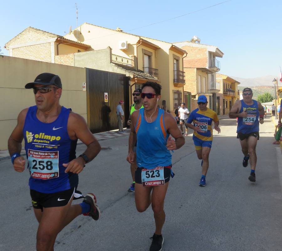 En la penúltima carrera del circuito provincial se han impuesto Cesáreo Ceballos -del Todo Suma- y Mª Dolores Arias -del Bikila-