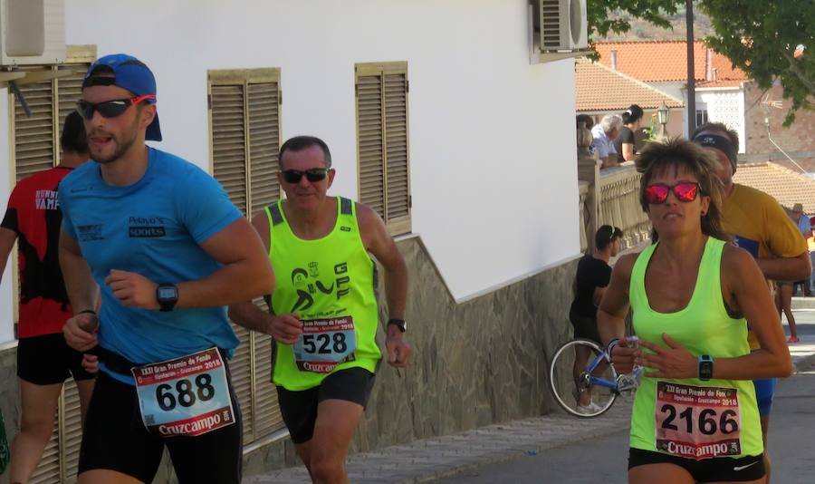 En la penúltima carrera del circuito provincial se han impuesto Cesáreo Ceballos -del Todo Suma- y Mª Dolores Arias -del Bikila-