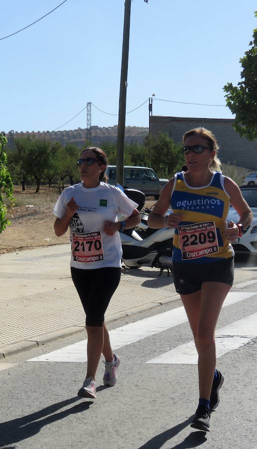 En la penúltima carrera del circuito provincial se han impuesto Cesáreo Ceballos -del Todo Suma- y Mª Dolores Arias -del Bikila-