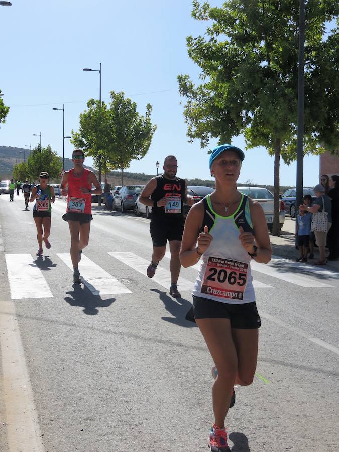 En la penúltima carrera del circuito provincial se han impuesto Cesáreo Ceballos -del Todo Suma- y Mª Dolores Arias -del Bikila-