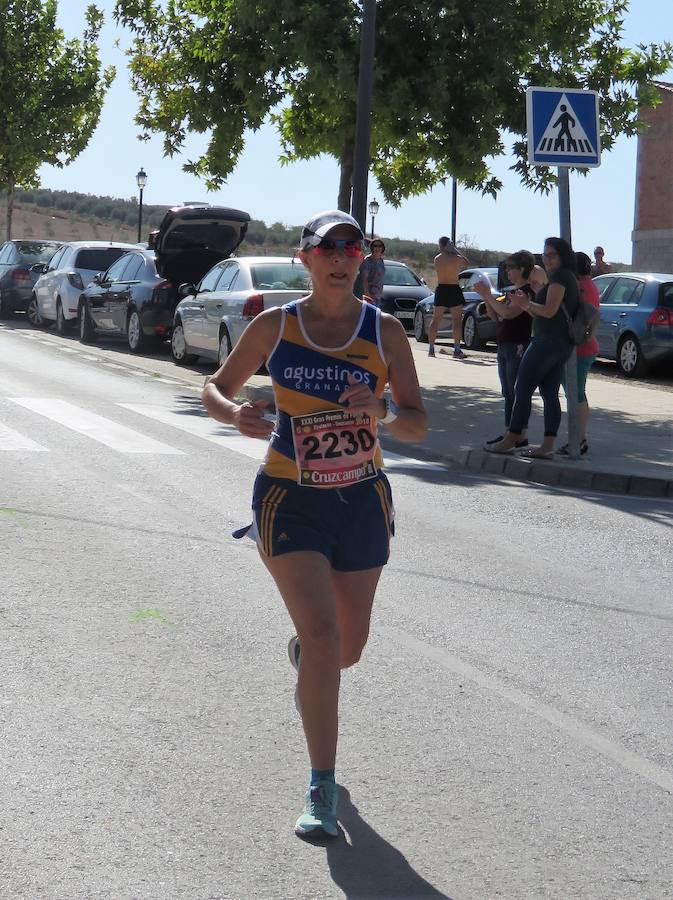 En la penúltima carrera del circuito provincial se han impuesto Cesáreo Ceballos -del Todo Suma- y Mª Dolores Arias -del Bikila-