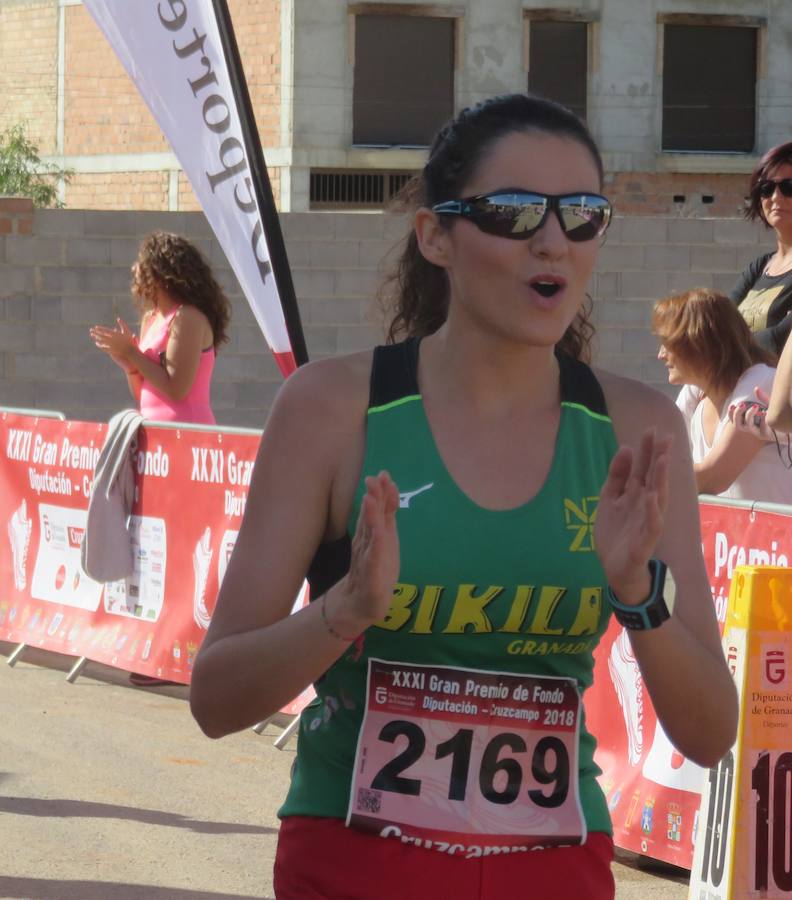 En la penúltima carrera del circuito provincial se han impuesto Cesáreo Ceballos -del Todo Suma- y Mª Dolores Arias -del Bikila-