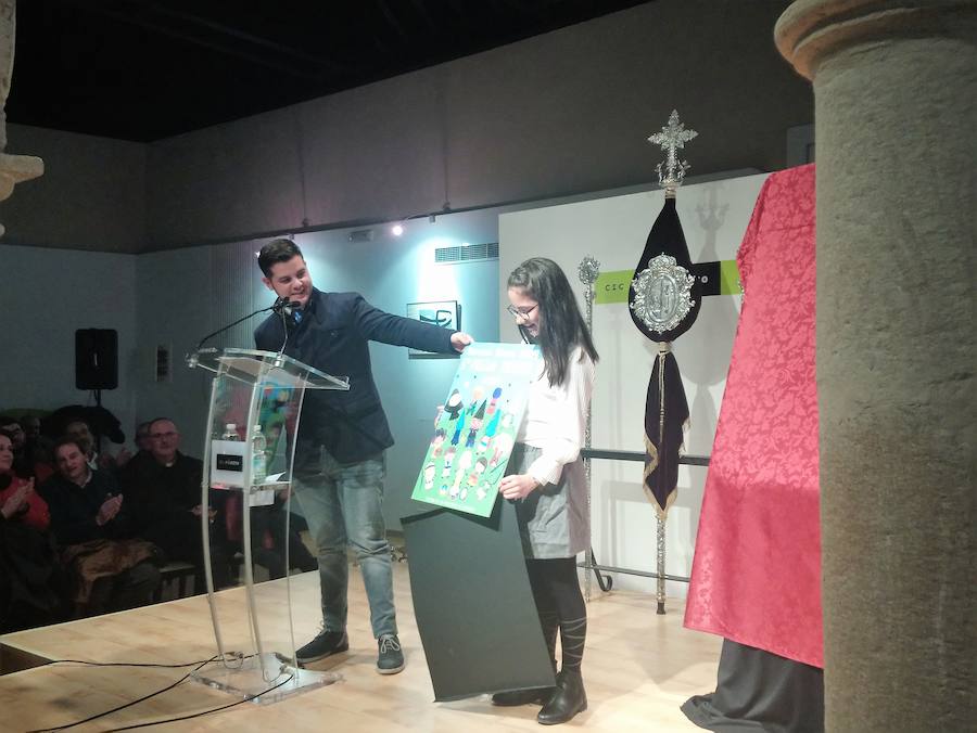 La Agrupación de Hermandades y Cofradías de Loja presenta la imagen representativa de la Pasión lojeña de este año, una obra del pintor de Puente Genil Clemente Rivas.