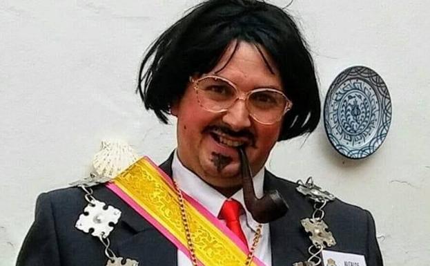 Emilio Padilla 'Pío', Máscara del Carnaval de Loja 2019
