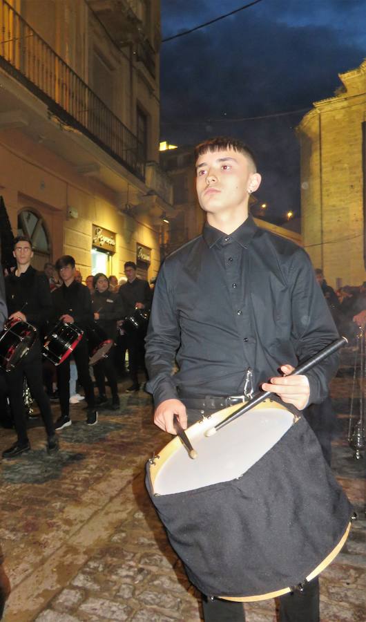 Así fue la noche del Viernes Santo lojeño. 