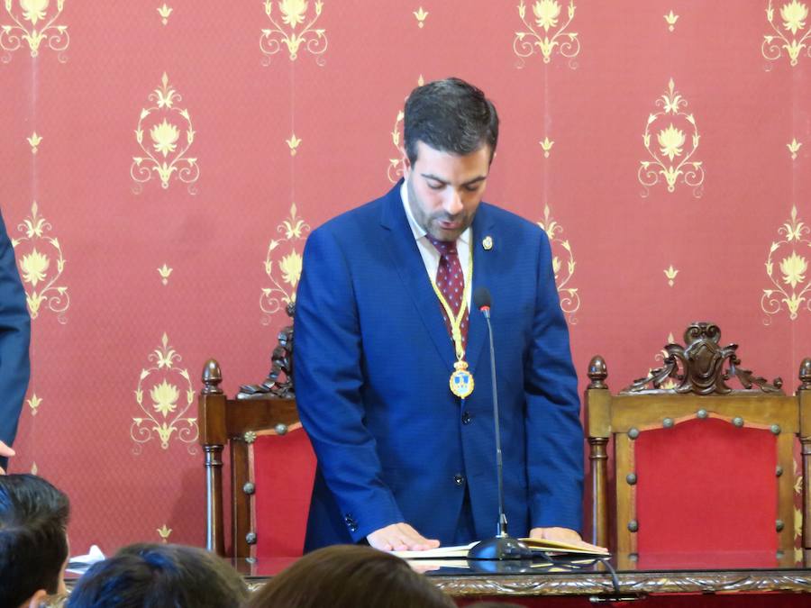 oaquín Camacho inicia su tercer mandato como alcalde de Loja. 