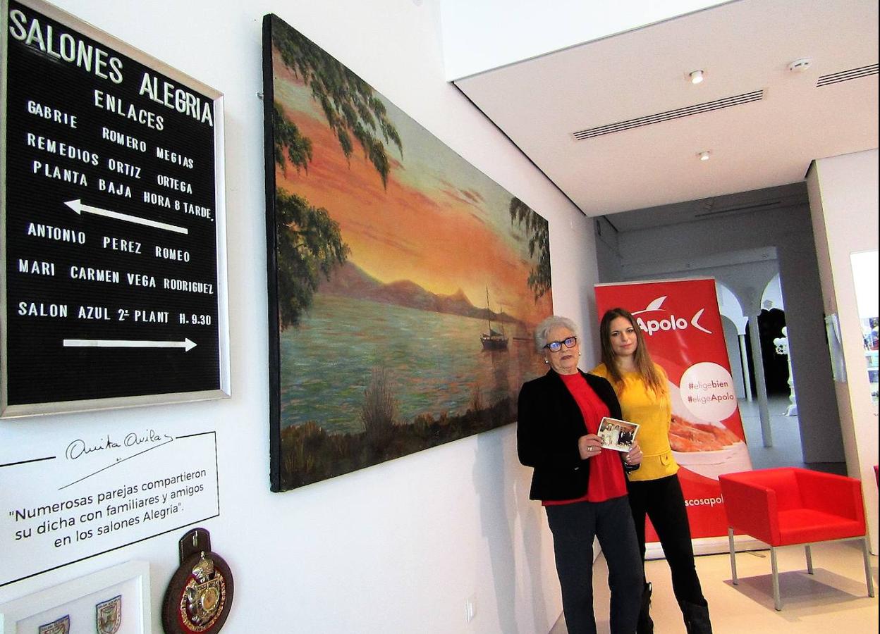 Anita Ávila e Irene Alcaide. 