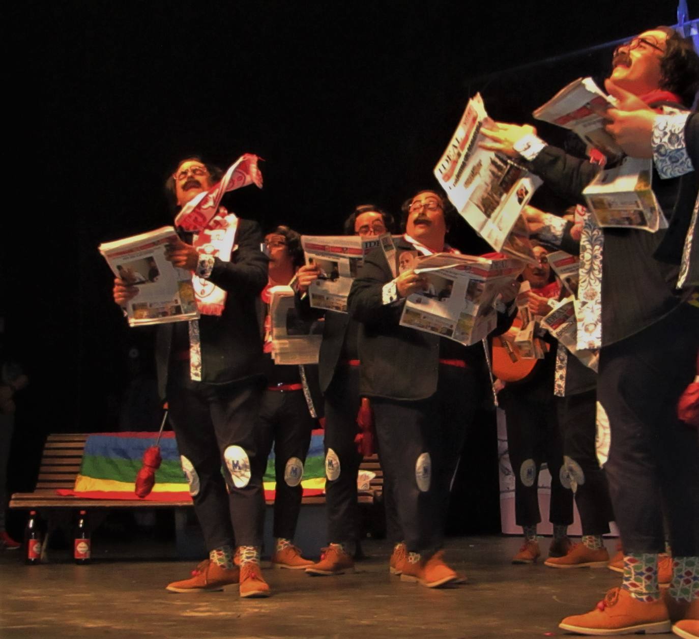 Fotos: La Final del Concurso de Agrupaciones de Carnaval de Loja, en imágenes