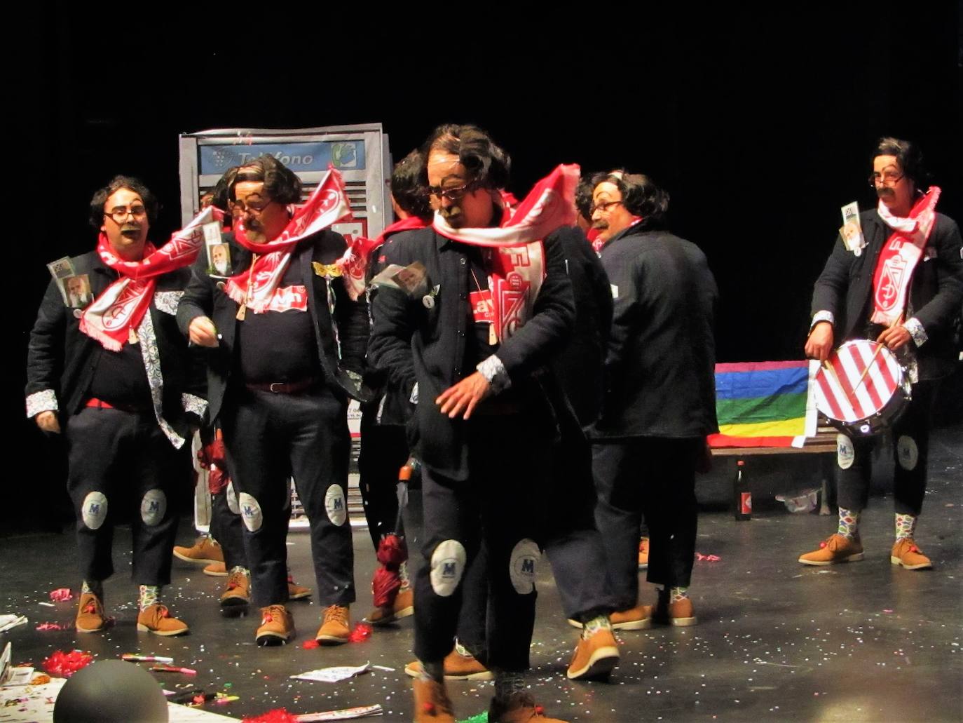 Fotos: La Final del Concurso de Agrupaciones de Carnaval de Loja, en imágenes